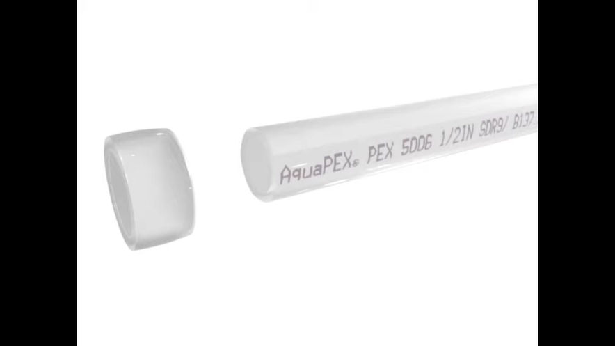 Uponor PEX-a Tubing & ProPEX® Connection Animation